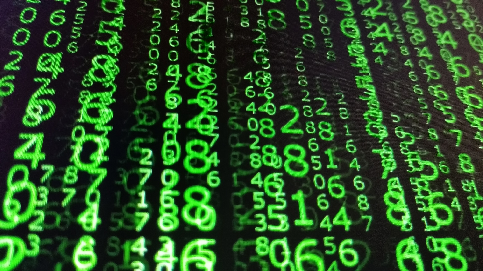 Binary numbers matrixes