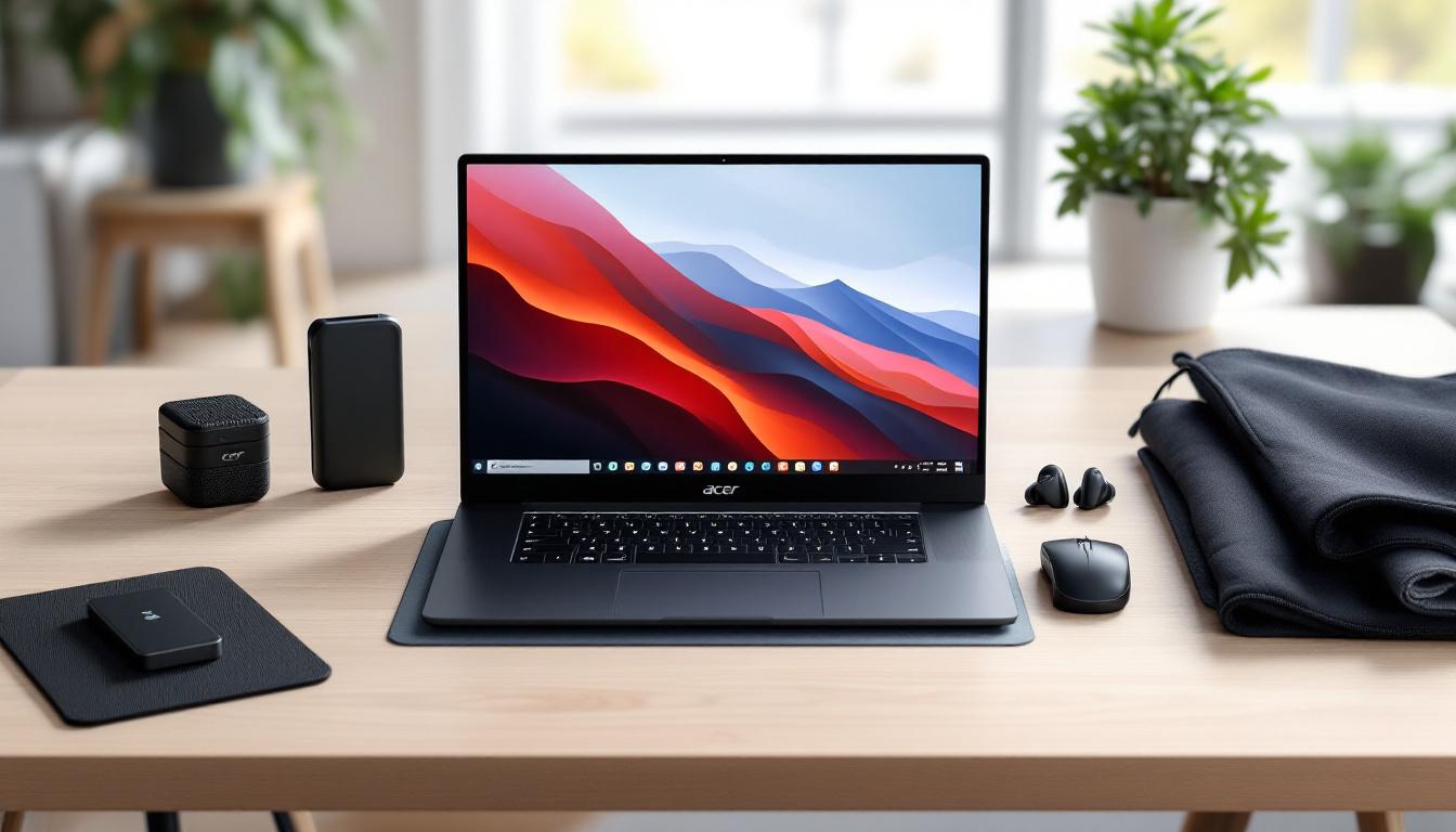 découvrez les accessoires indispensables pour optimiser l'utilisation de votre ordinateur portable acer 14 pouces compact : protection, performance et praticité garanties.