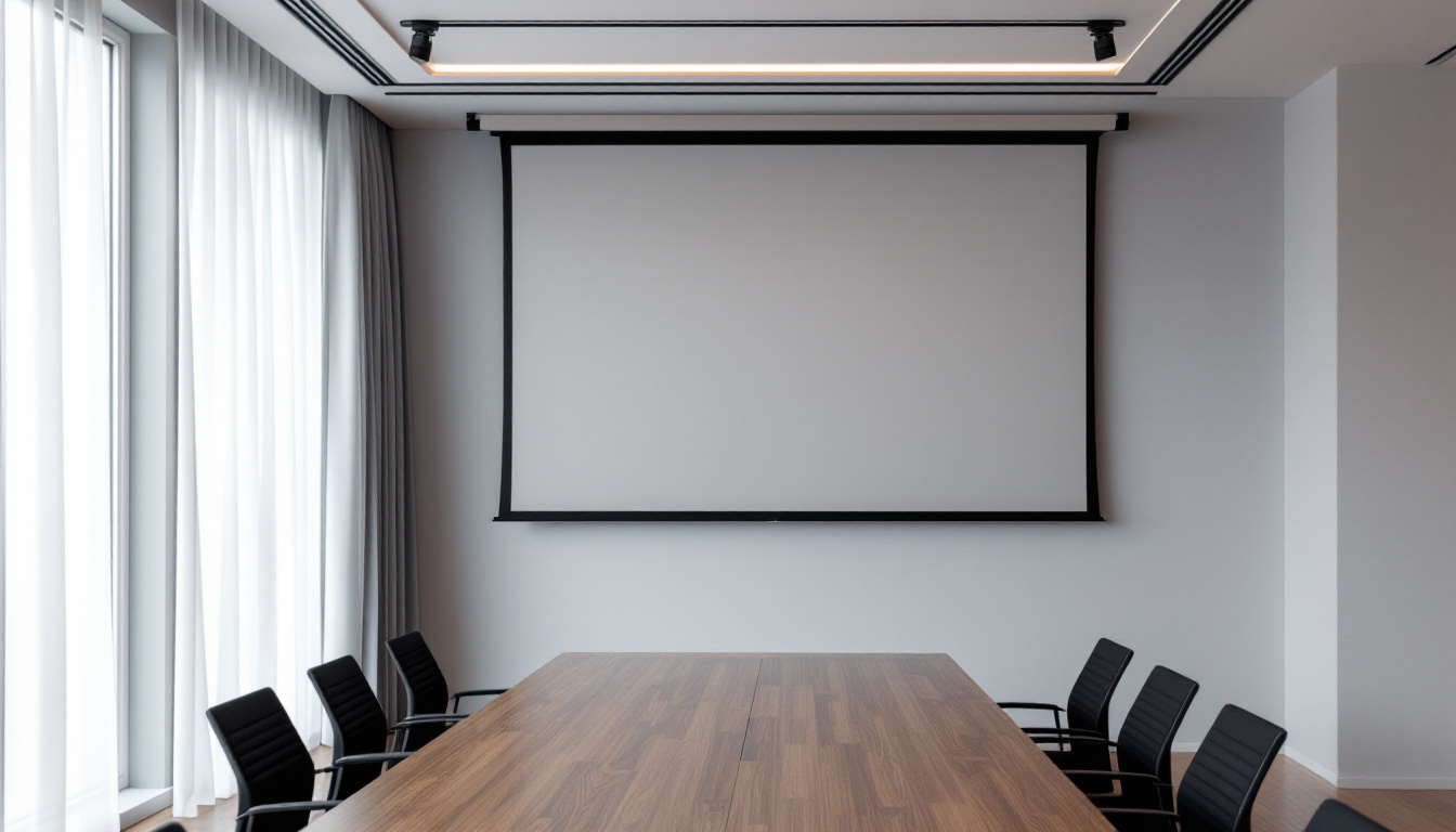 découvrez pourquoi l'écran de projection enroulable est la solution parfaite pour vos événements d'entreprise : facile à installer, pratique et offrant une excellente qualité d'image.