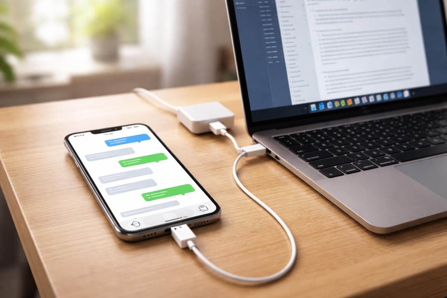 apprenez à exporter facilement vos conversations sms depuis un iphone vers votre ordinateur grâce à notre guide étape par étape.