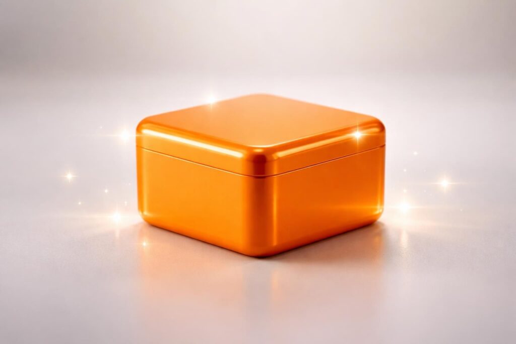 découvrez les caractéristiques uniques de la box orange avec un voyant clignotant blanc et ce qui la distingue des autres modèles.
