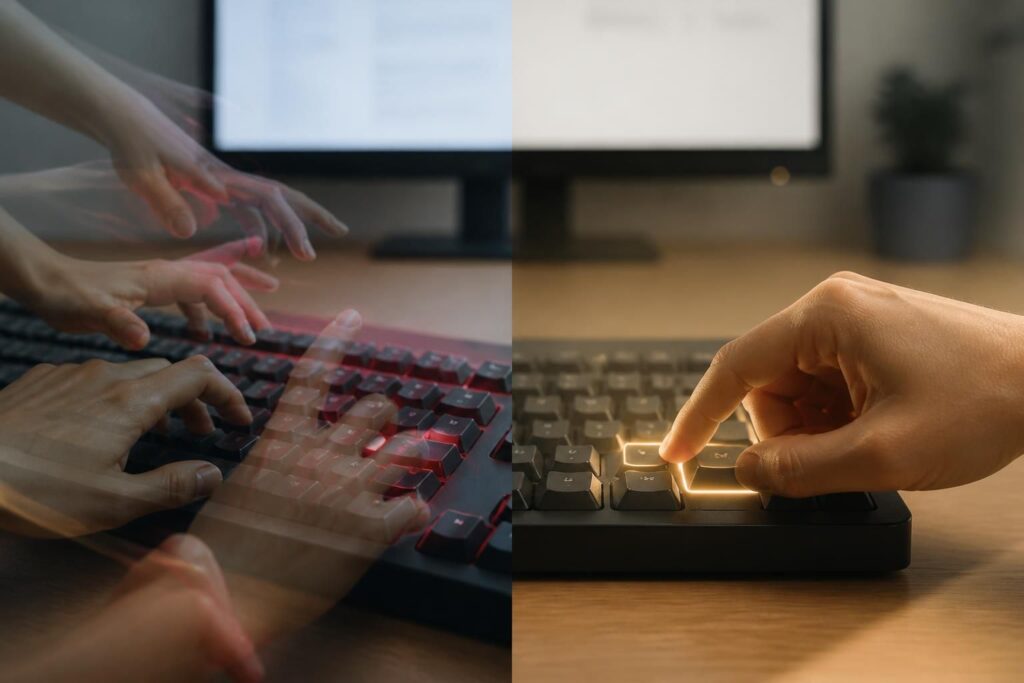 découvrez les erreurs fréquentes liées à la touche shift sur un clavier azerty et apprenez des astuces efficaces pour les éviter au quotidien.